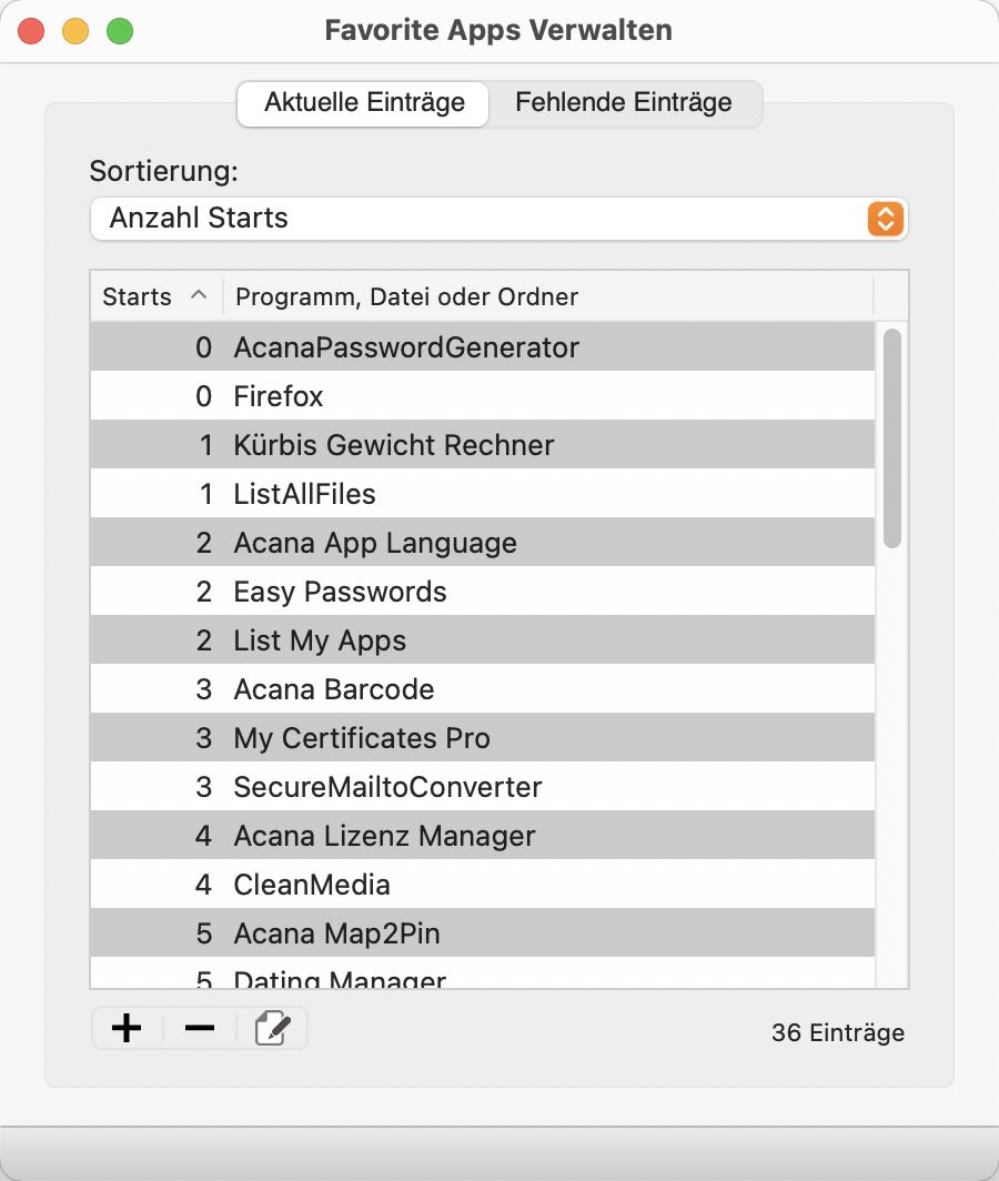 Sortierungs-Modus aufsteigend